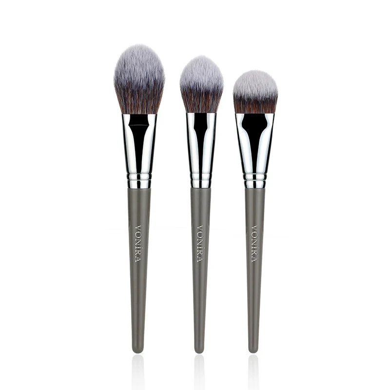 Vonira Beauty Factory VFS-05 High Quality Precision Face Powder Blush Foundation Makeup Brushes Set Custom Private Label Logo