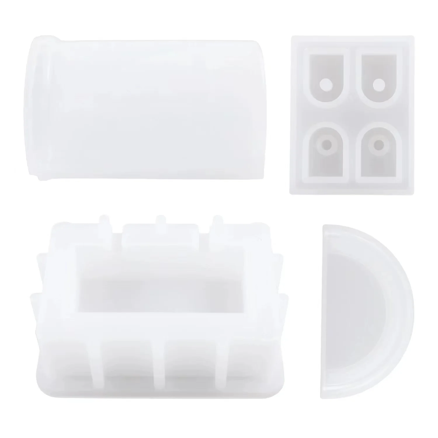 Early Riser Diy Silicone Retro Magic Treasure Chest Storage Box Resin Mold