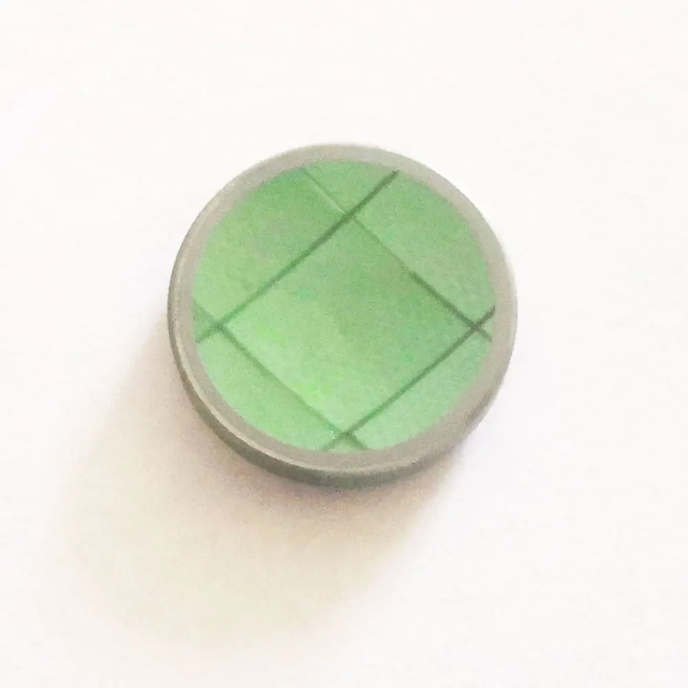 Custom AR/AR coating @3-5um, 8-14um Germanium Plano convex/concave Lenses, Meniscus Lenses for thermal Imaging