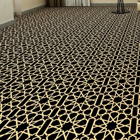 High Quality Axminster Wool Wall to Wall Muslim Use Mosque Carpet for Mosque Prayer  W-M5Series