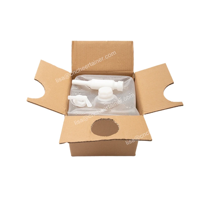 20l LDPE plastic bag hematology reagent diluent packaging cubitainer for chemicals