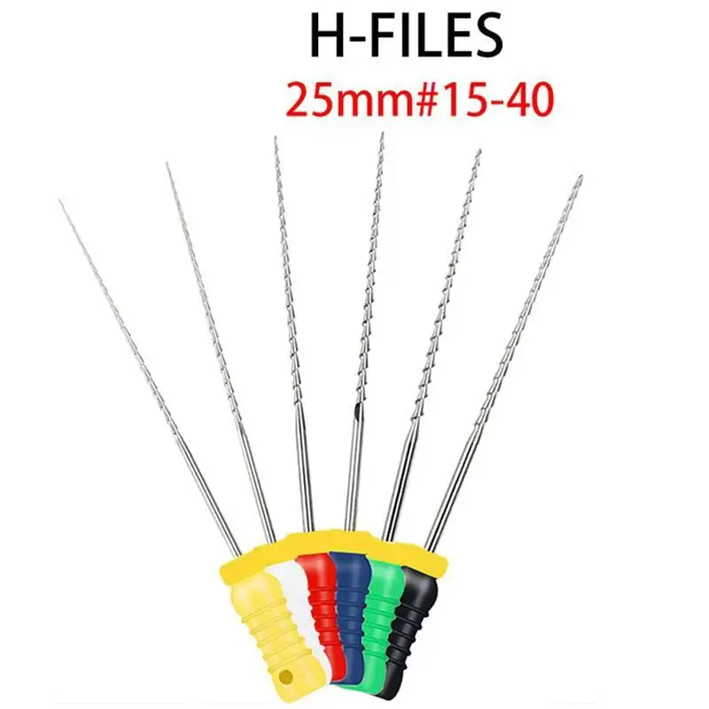 Dental Endodontic Stainless Steel & Niti K-File and H-File and Reamer/Spreader/Plugger