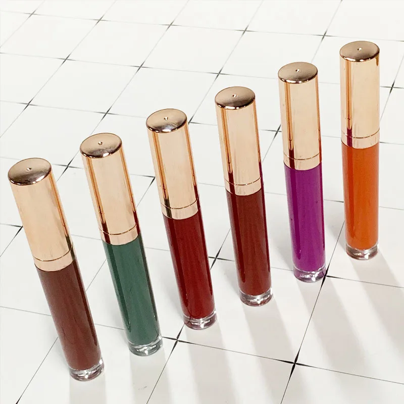 30 Colors Private Label Your Logo Waterproof Matte Non-stick Cup  Lipstick