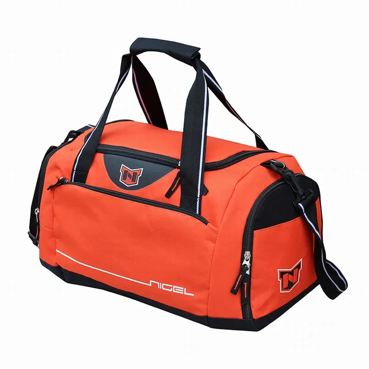 New wet and dry separation sports gym bag travel duffle bag with shoes compartment