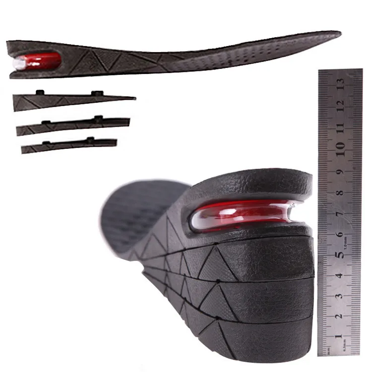 1/2 Male And Female General Heighten Insole Two-Layer Pvc Air Cushion Foot Sports Insole