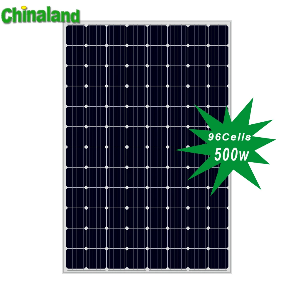 High grade photovoltaic 450watt 500 w solar panel/plate for home