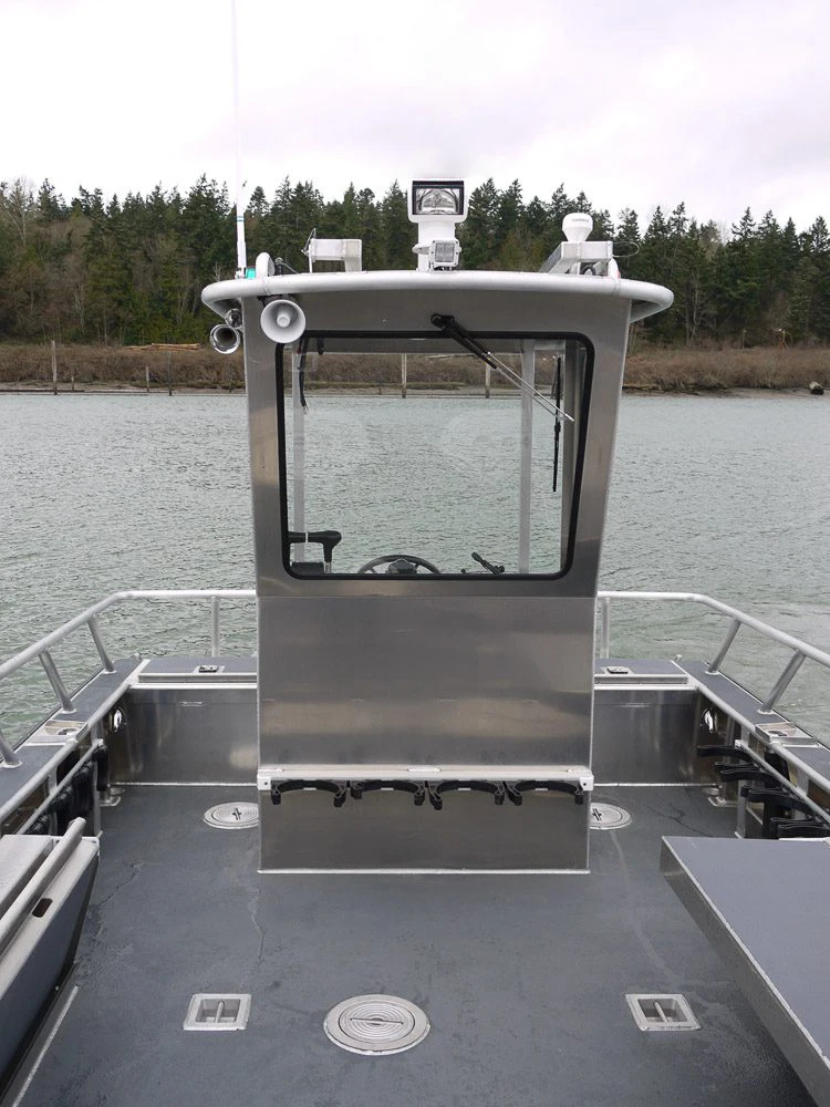 9m offshore fishing vessel aluminium landing craft Aluminum working boats for cargo transport