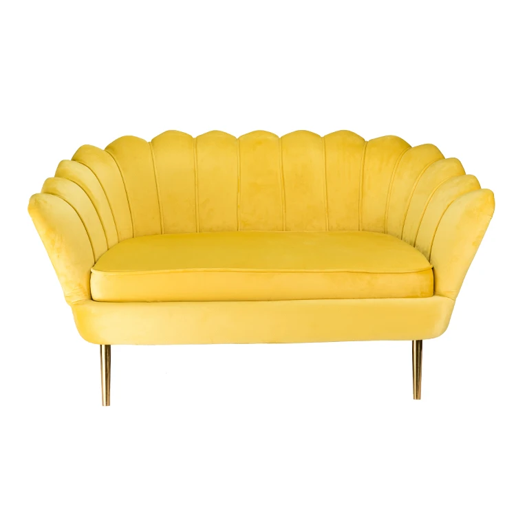 
Wholesale Custom Modern Nordic Style Living Room Furniture Tufted Velvet Fabric Sofa 