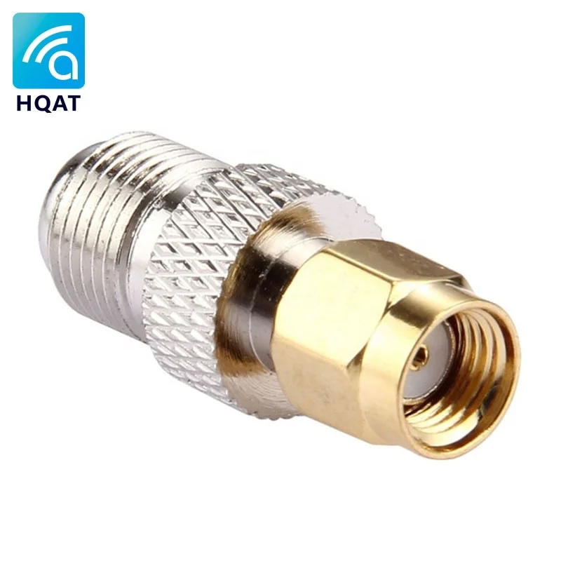 Factory Price Direct Coaxial RF Connector Adapter F Female To RP-SMA Male Reverse Connection