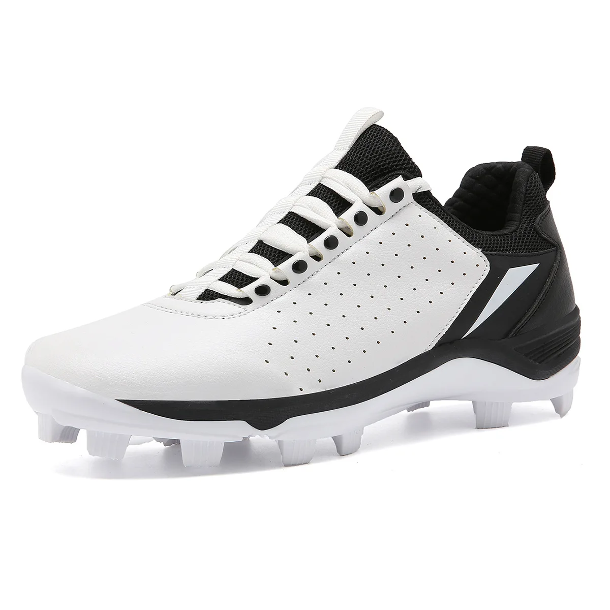 Oem And Softball Shoes Girls Kids Leather Baseball Cleats Rubber Tpu Baseball Shoes Men