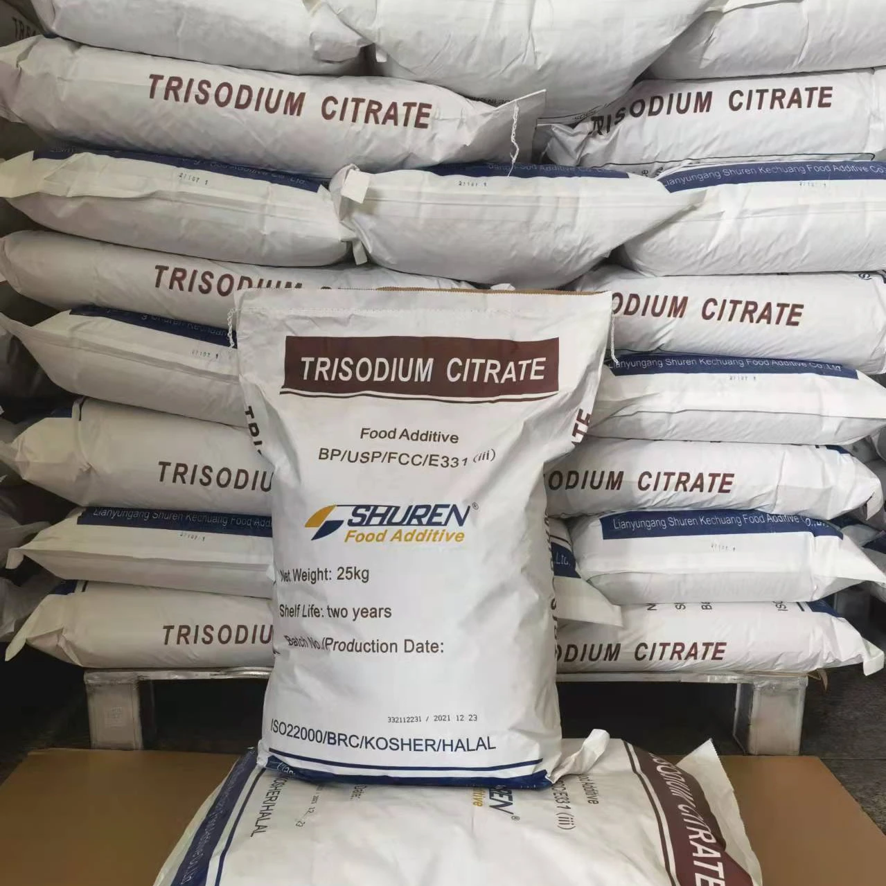 2023, китайский производитель, высокое качество, пищевой продукт, цитрат натрия/тринатрий цитрат дигидрат BP