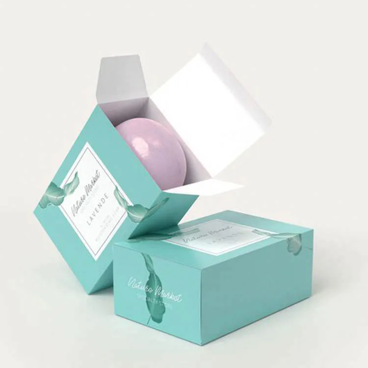 Cajas De Carton Recyclable New Design Soap Box Packaging Luxury Paper Soap Packaging Boxes