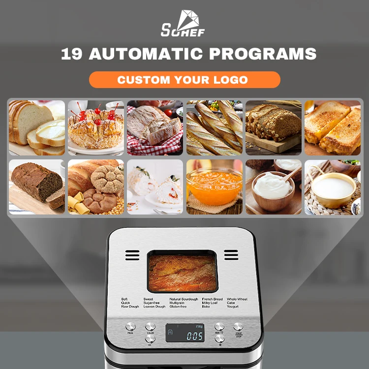 Automatic 8 Inch Portable Household Bread Maker Arabic Electric Home Bread Maker Machine