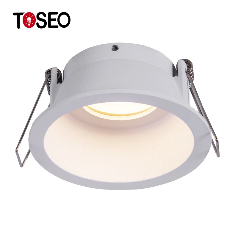 Waterproof Ip65 Led Downlight  Round 87Mm Anti Glare Recessed Ceiling Downlight For Bathroom