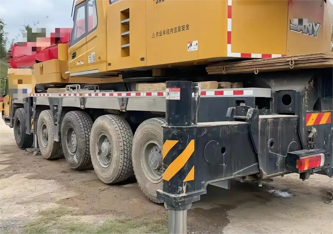 High quality original second-hand Trinity 80 tons truck crane