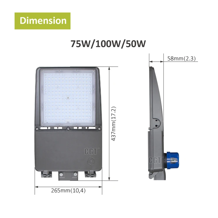 2020 США CA Стандартный наружный 75 Вт 100 Вт 150 Вт 200 Вт светодиодные парковочные места для теннисной корты, бокса для обуви, освещение площади