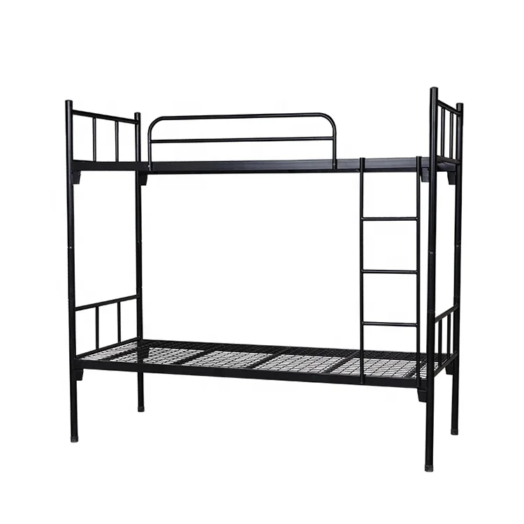 Factory supply Fashion design School Furniture iron Bed Metal Wall Bunk Bed