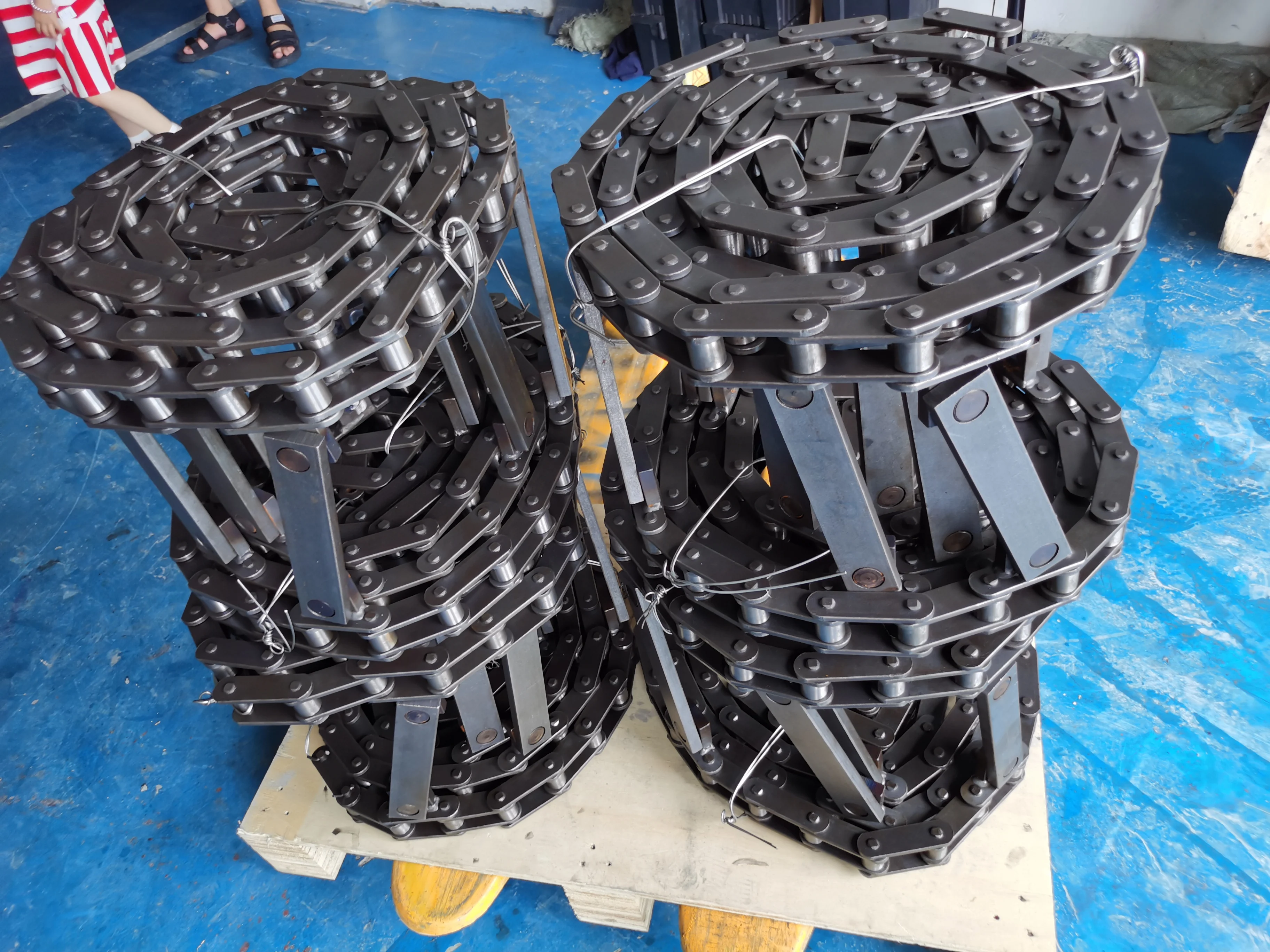 road construction machine parts replacement chain conveyor for super1300 2046350 conveyor chains