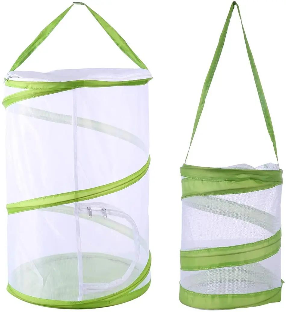 Insect Trap Butterfly Habitat portable collapsible trap 14x15 cm  Folding birdcage