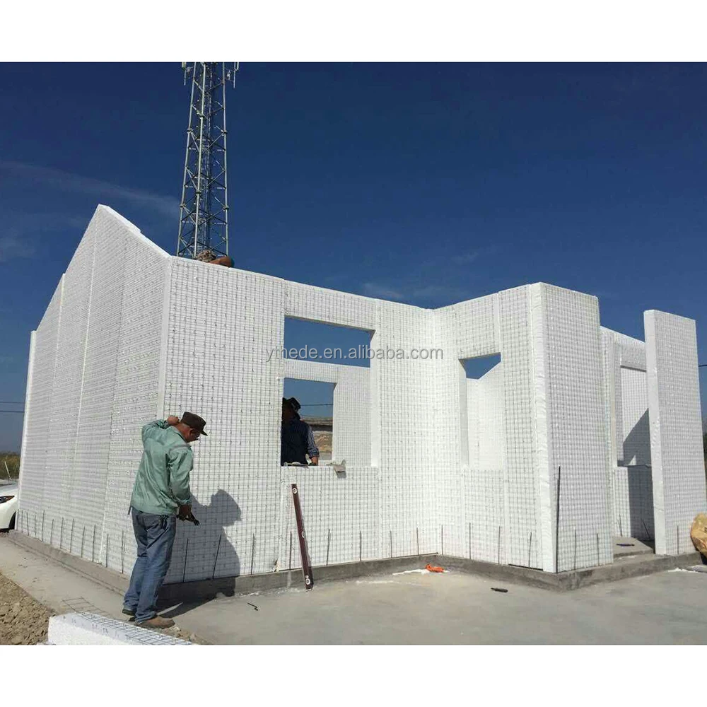 High Quality Assembling 3D Wall Panel Machine House Building EPS 3D Wall Panel Molding Machine