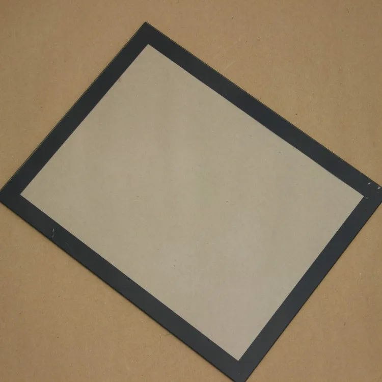 OEM silk screen printing tempered gorilla glass panel for capacitive touch screen lcd display cover