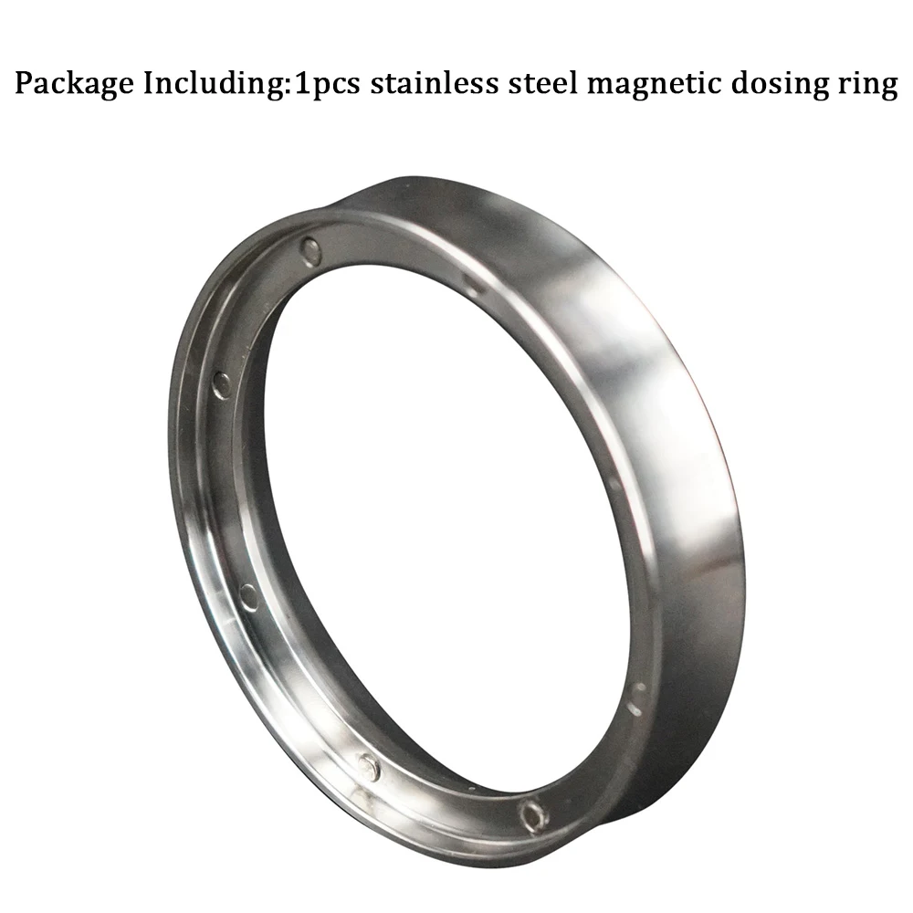 1PCS Customized Magnetic Dosing Ring Espresso Funnel Dosing Cup Dosierring