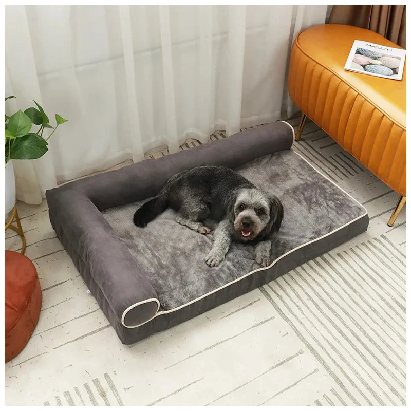 Relaxlines Supports Customized Luxury Waterproof Plush Cama Perro Orthopedic Memory Foam Dog Pet Cushion Mattress Dog Bed