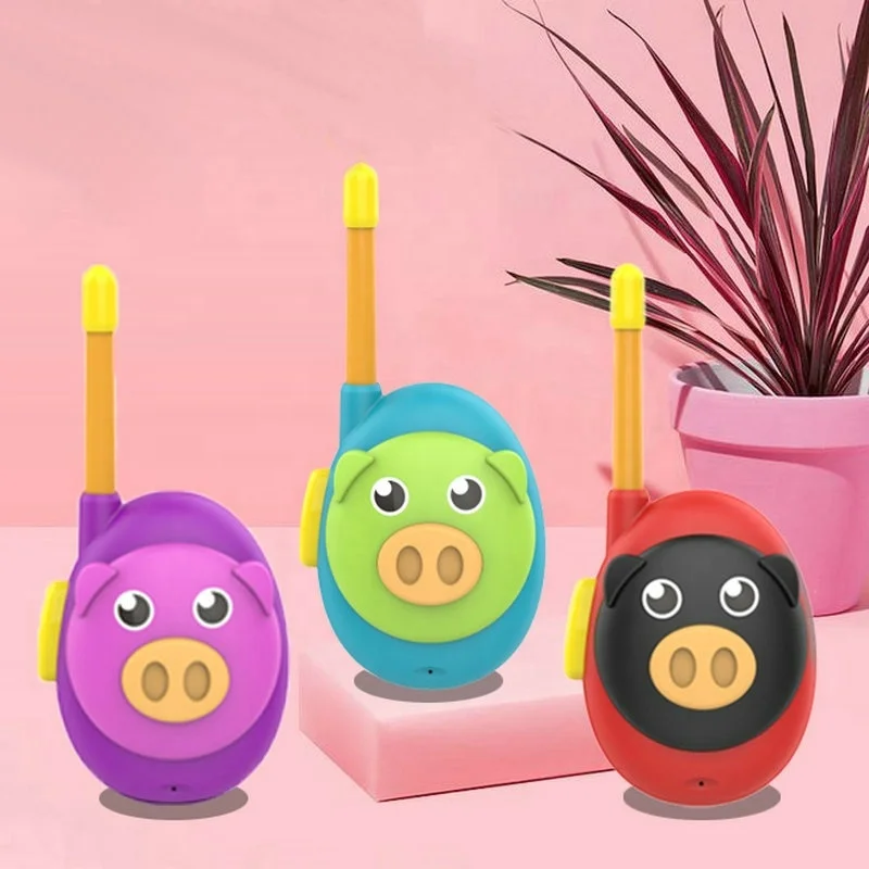 kids Walkie Talkies Children Walkie-Talkies Voice Activated 1km Long Range Outdoor Toys two-way radio for Boys Girls