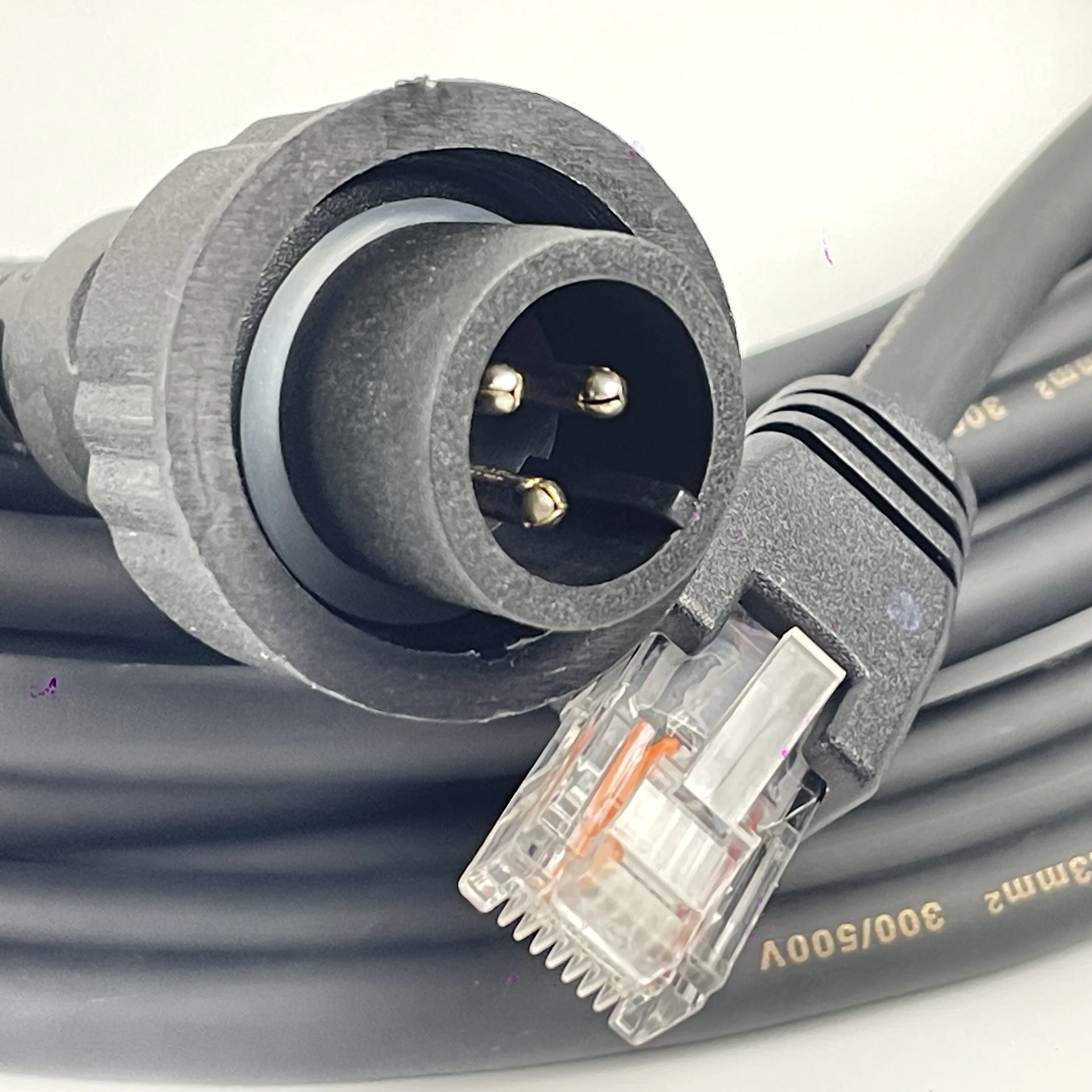 Waterproof DMX to RJ45 adapter Cable stage light professional audio use