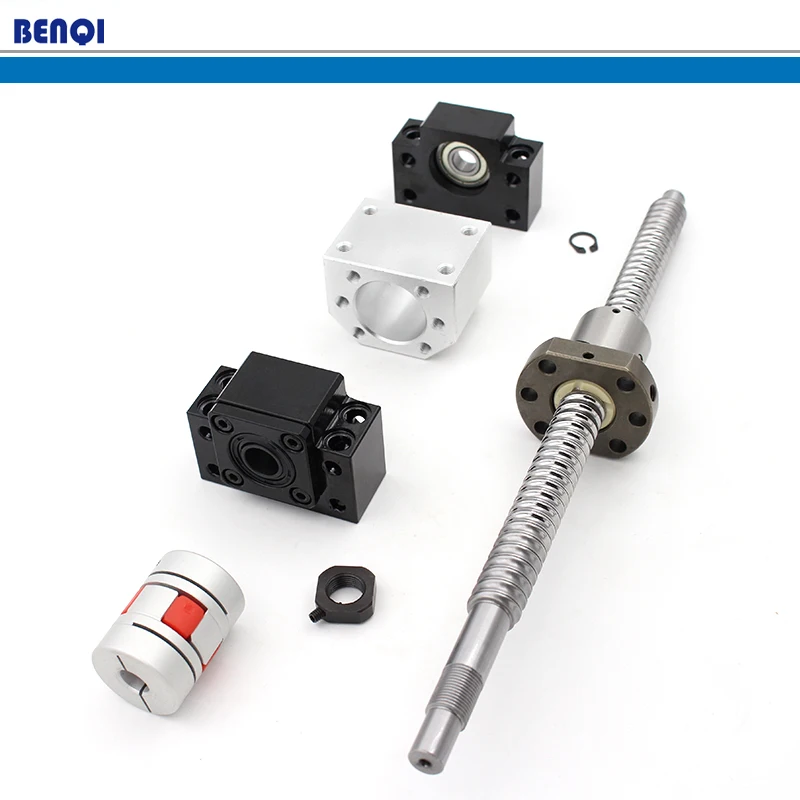 China SFU3210 1000mm 2000mm 3000mm CNC Ball Lead Screw  China Ballscrew Linear Guide Ball Screws SFU1605