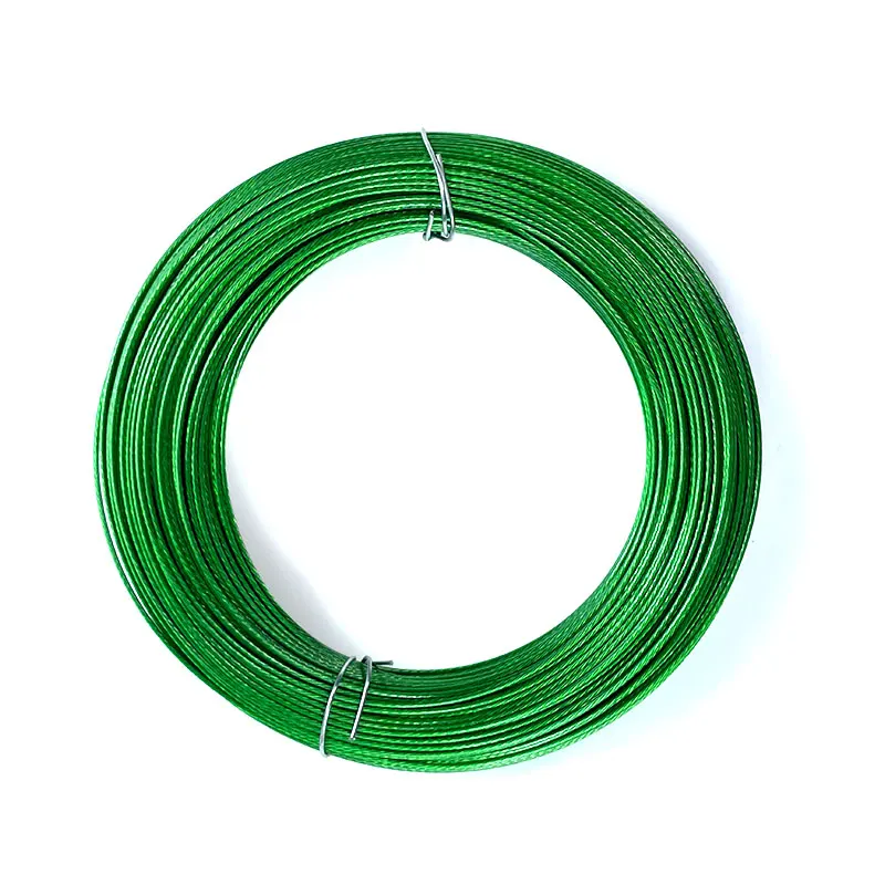 0.4mm-1.0mm Stainless Steel Wire Rope Plastic Coated Steel Wire Rope Copper
