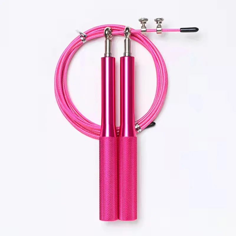 Adjustable Skipping Rope Fitness Custom logo Cross training speed Skipping Jump Rope