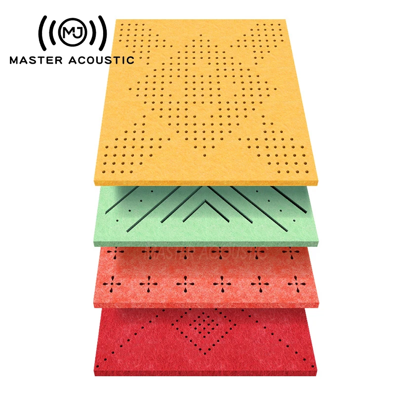 MASTER ACOUSTIC High-quality studio panel perforated shape acoustic panels