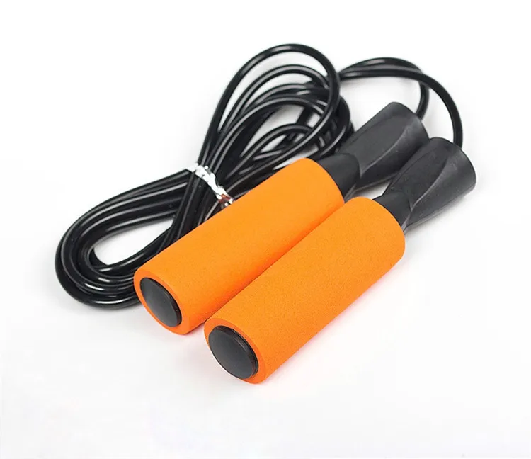 Manufacturer Direct sale Cheap Customization Colorful PVC Jump Rope with Non-slip Foam Handle
