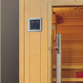 External CD Leakage Protection Dry Steam Infrared Time Setting CE TUV Sauna Room Control System Hand Touch Controller KL-106