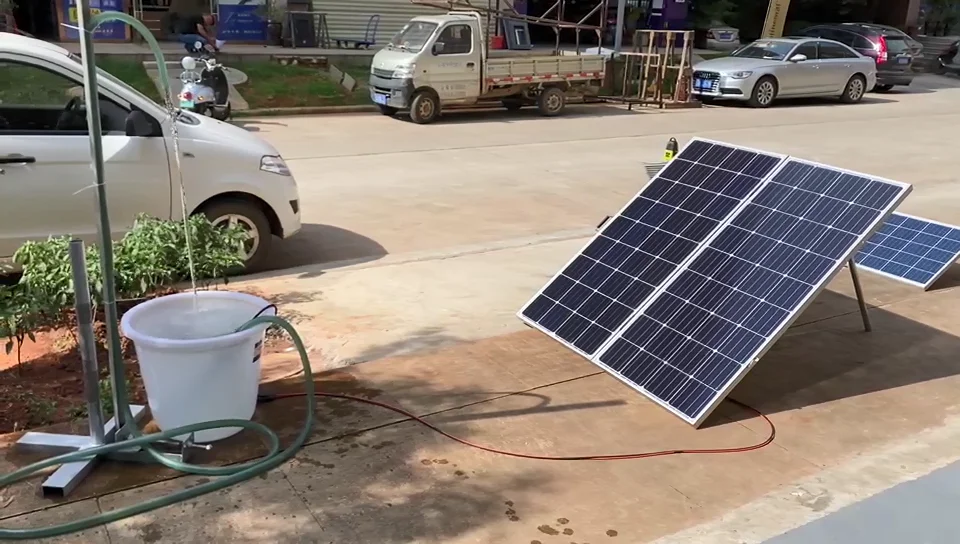 SUNFUTURE Folding Solar Panels Prices Cheap Renewable Energy 110W  Water Pump Solar