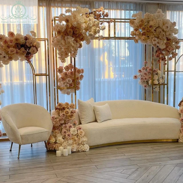 Explosive New Products China Factory Price Bridal Sofa