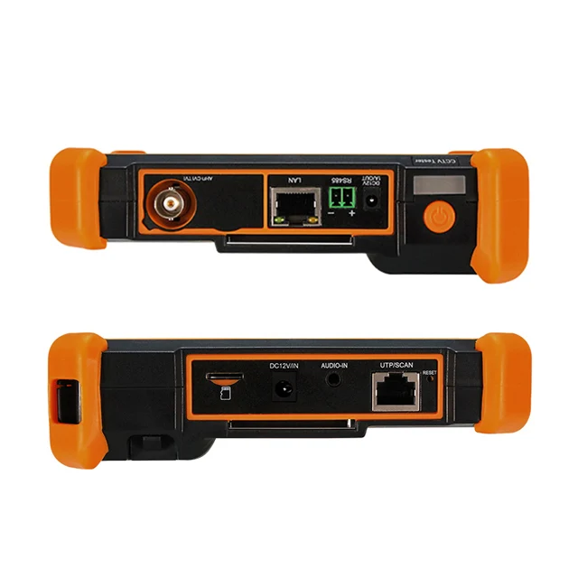 4 inch touch screen 960*640 resolution 8K IP/ 8MP TVI  CVI AHD 5-in-1 All in one CCTV IPC Tester