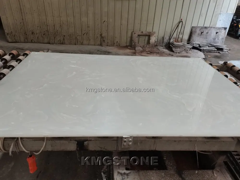Onyx Natural White Marble Slab Big Tile for Kitchen Floor and Villa Graphic Design Solution