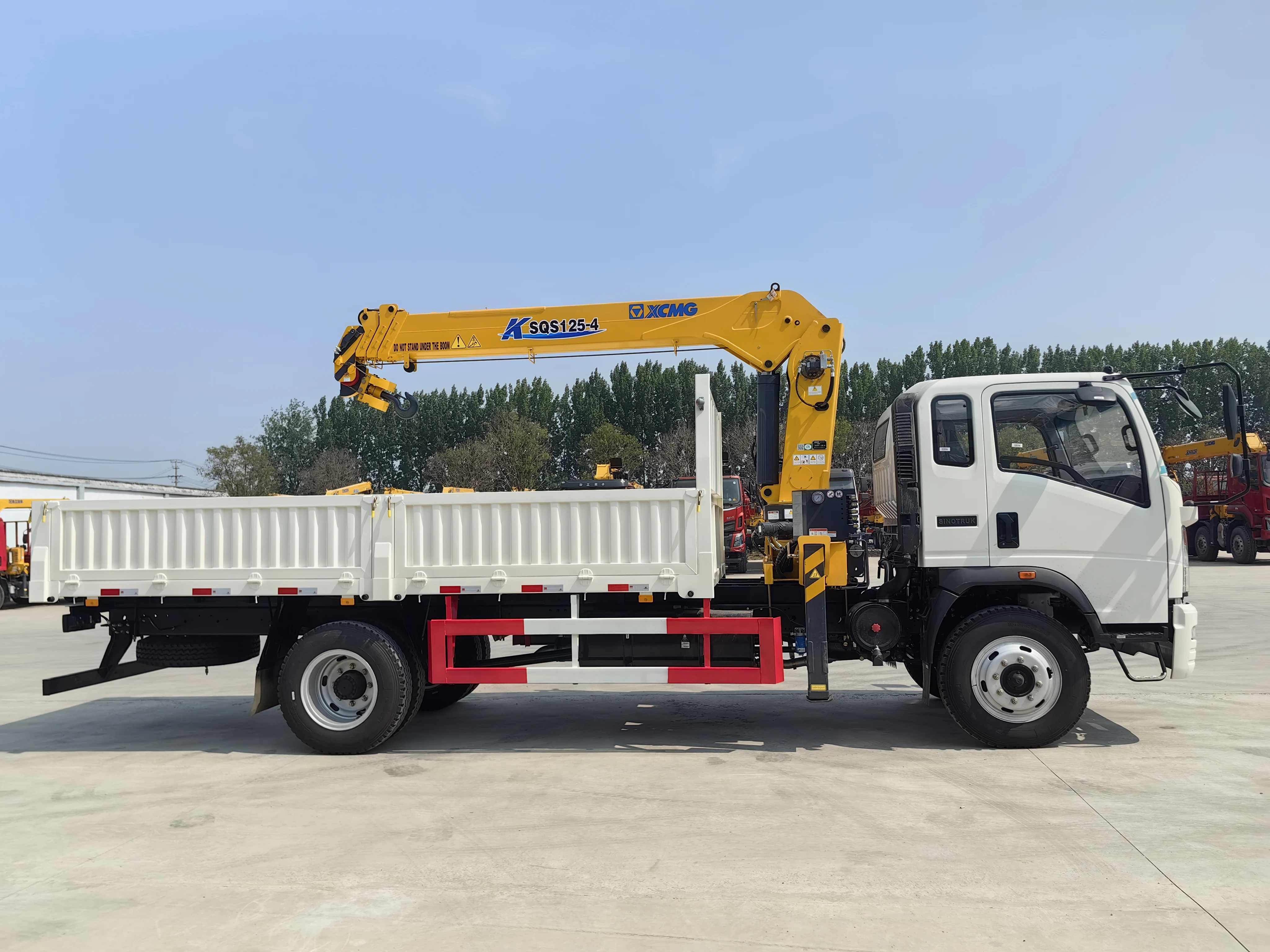 Автокран с Прямой стрелой SQS200/SQS250/SQS300 10-тонный для продажи