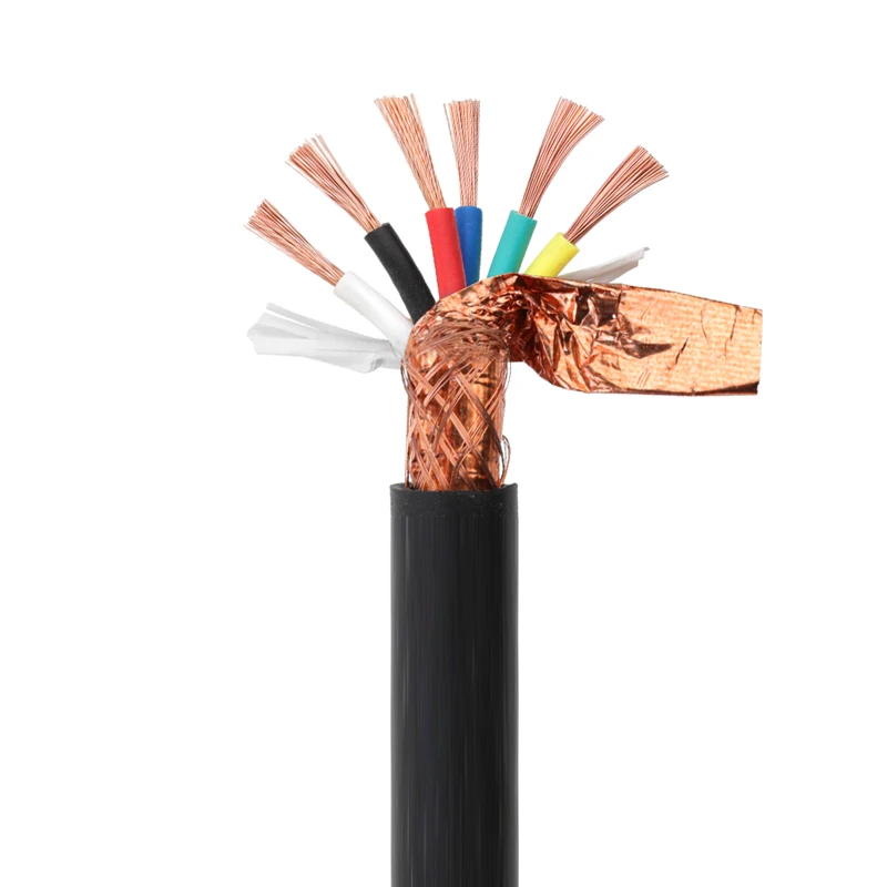 High Quality Temperature Resistant 80 degree Shielded Wire UL2854 Multi Core Twisted Pair Shielded Monitor Cable