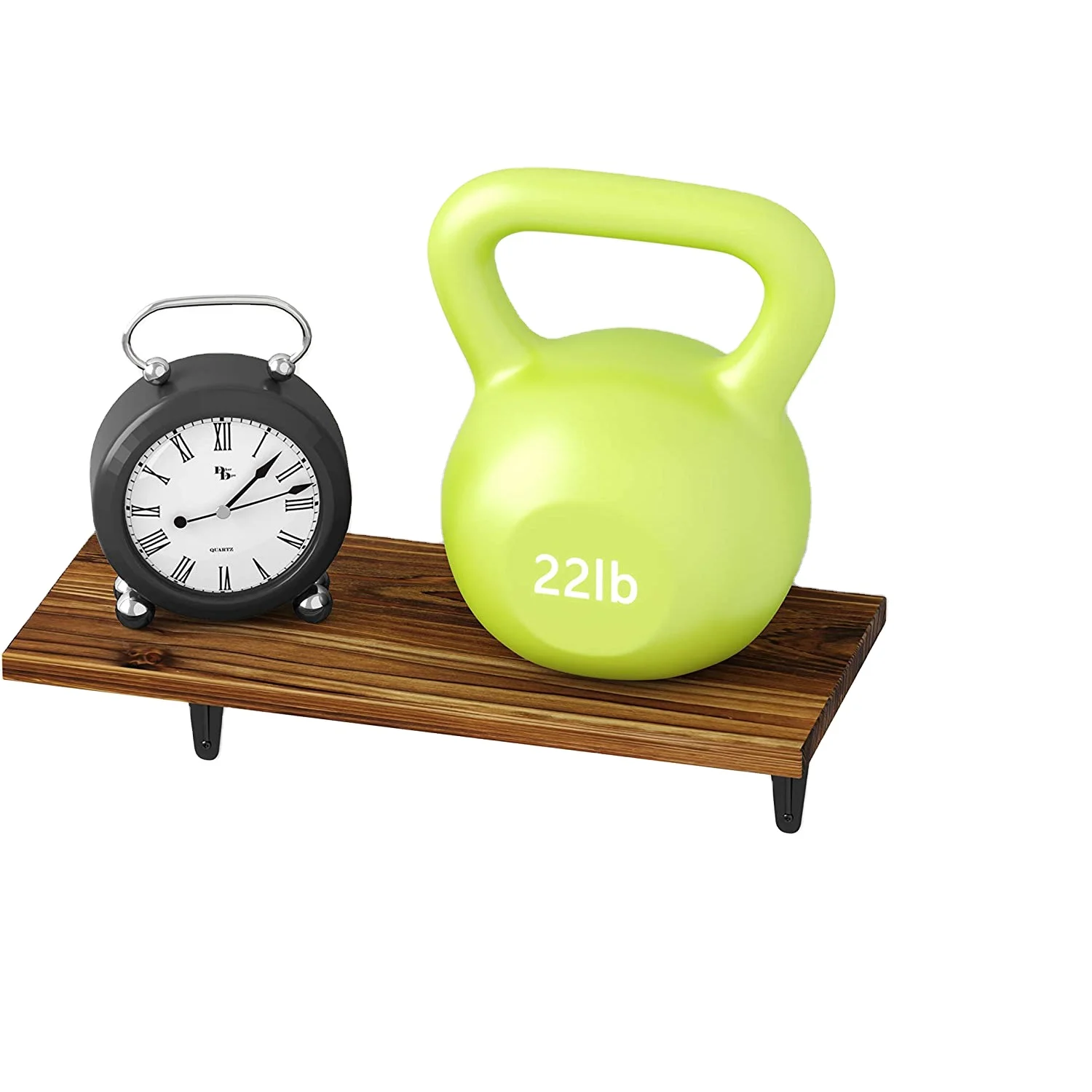 Modern Rustic Look Handmade Unique Wall Floating Shelf floating shelf bracket metal