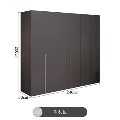 Modern simple wardrobe household bedroom desk cabinet one economy simple wardrobe with computer desk integral wardrobe