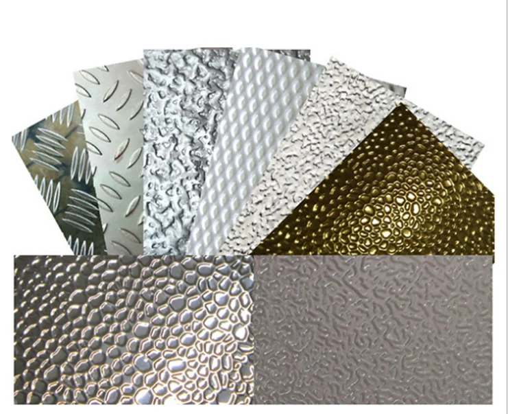 Good quality T3-T8 1xxx 3003 4048 7075 5083 6061 diamond aluminum checker plate sheets