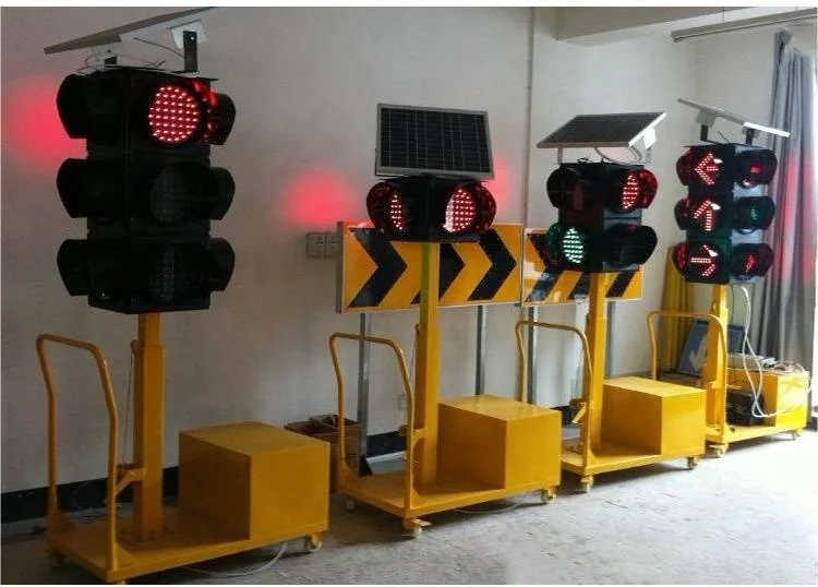 Three Colors Programmable Moving Traffic Facility Warning Light Japan Traffic Light Lantern With Counter And High Mast