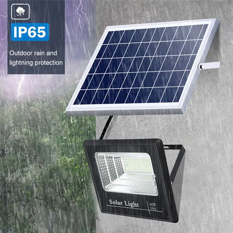 HUAPAI 2 Years Warranty Smd Outdoor Lighting 10w 25w 40w 60w 100w 200w 300w Solar Led Flood Light