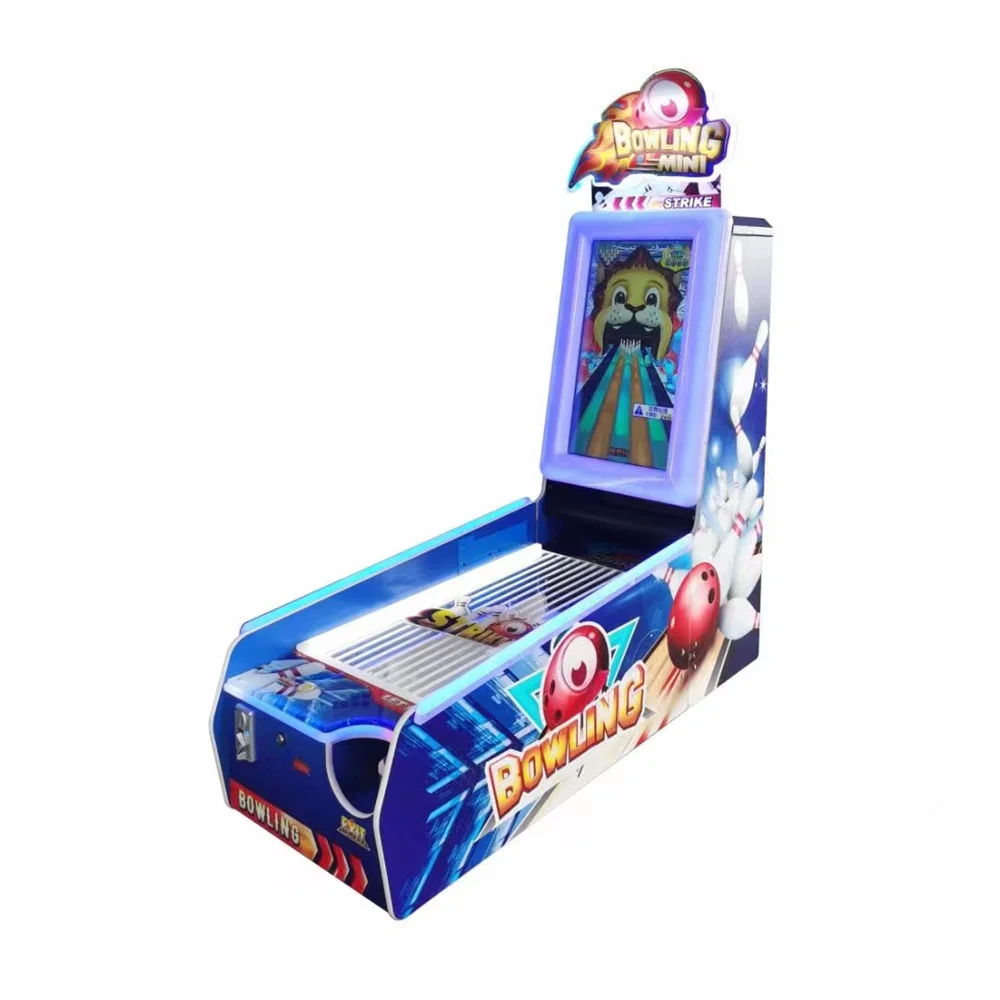 Factory Direct Kids Bowling Machine Low Price Ticket Redemption Indoor Electronic Bowling Machine For Amusement Park