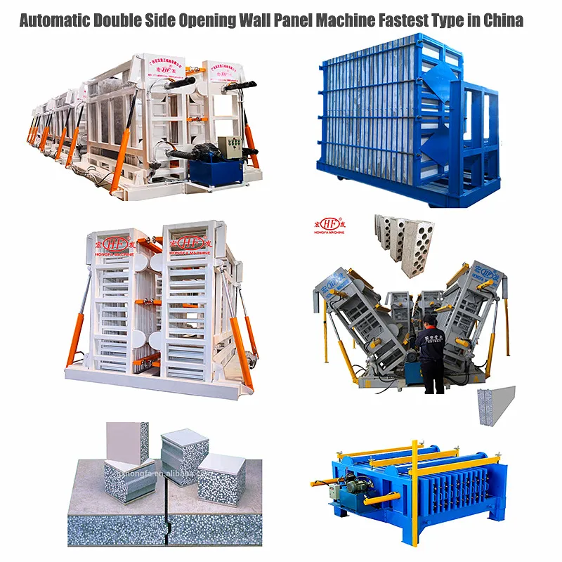 Lightweight EPS Fiber Cement Gypsum Board Wall Panel Making Machinery Precast Concrete Sandwich Eps Wall Panel Machine for Building Machinery 