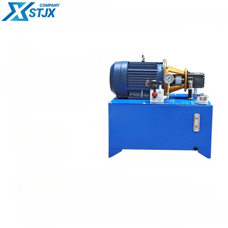 Hydraulic pump station 380V 10 ton cylinder manual valve press baler punching machine wood splitter