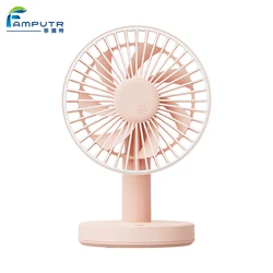New Design 1200 Mah Desktop Usb Rechargeable Portable Mini Fan